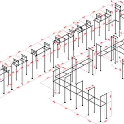návrh supportov pre zákazníka spolu so statickým výpočtom